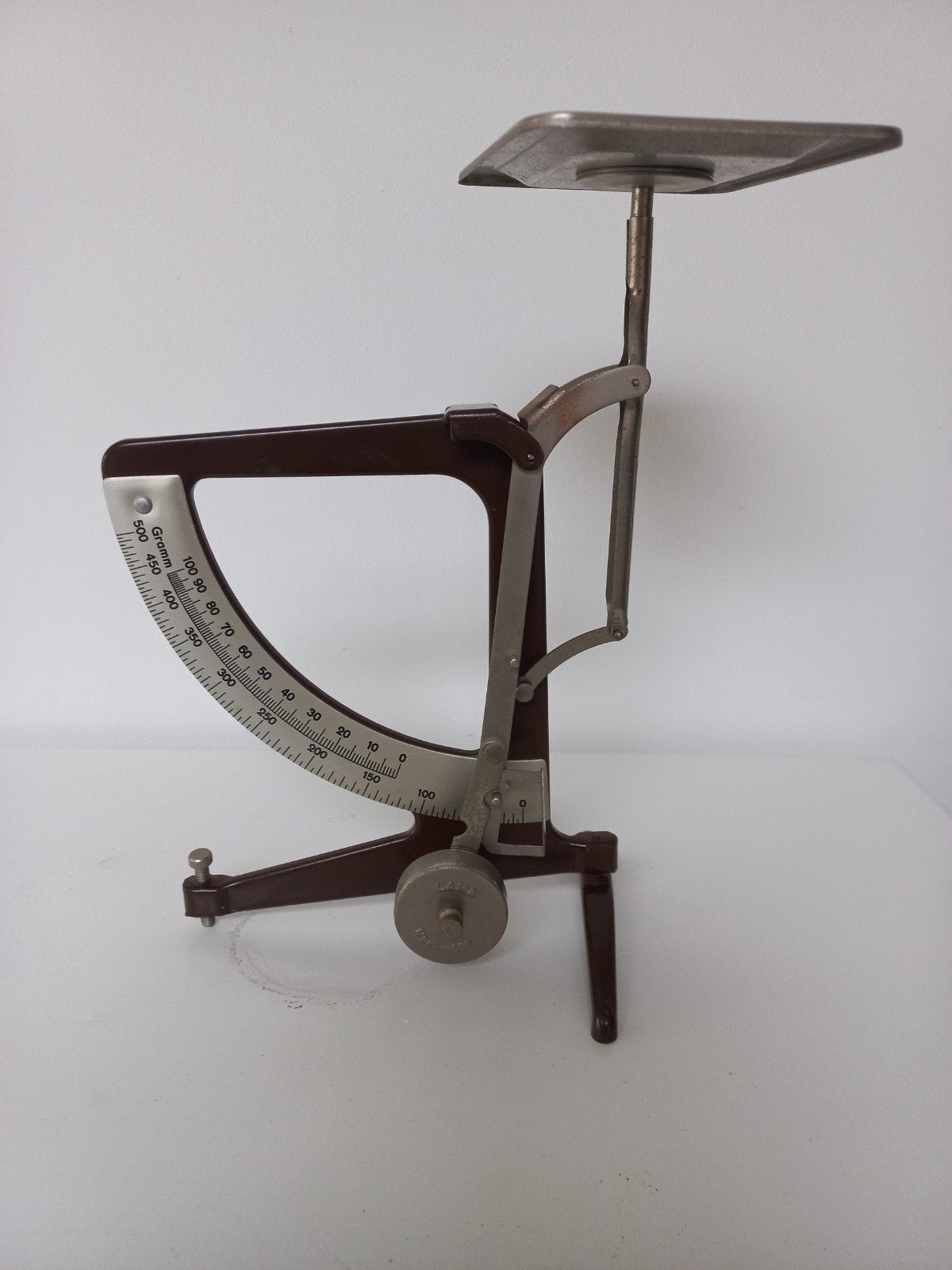 Vintage postweegschaal tot 500 gram - J.A.M.A., Ophalen of Verzenden