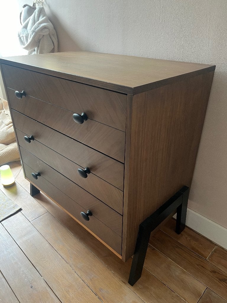 Ledikant en commode, Kinderen en Baby's, Kinderkamer | Complete kinderkamers, Ophalen, Gebruikt, Jongetje of Meisje
