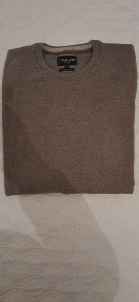 Heren trui cavallaro mt M, Kleding | Heren, Truien en Vesten, Ophalen of Verzenden, Zo goed als nieuw, Maat 52/54 (L), Beige