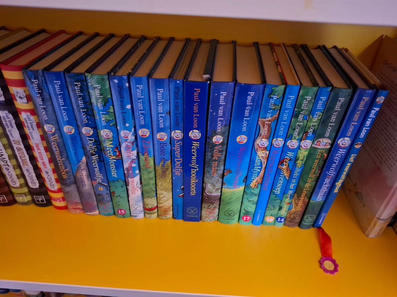 Paul van Loon - Dolfje Weerwolfje boekenreeks, Ophalen, Gelezen, Paul van Loon, Fictie algemeen