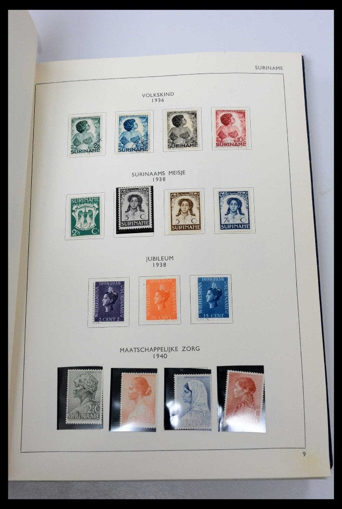 Doos met 9 postzegels collecties, Koopje!, Postzegels en Munten, Postzegels | Volle albums en Verzamelingen, Ophalen of Verzenden