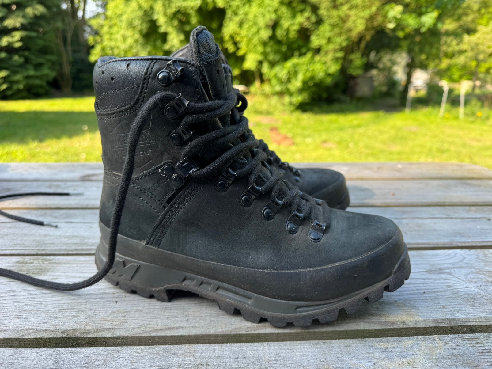 Zgan Meindl wandelschoenen maat 37, Zwart, Zo goed als nieuw, Wandelschoenen, Ophalen of Verzenden