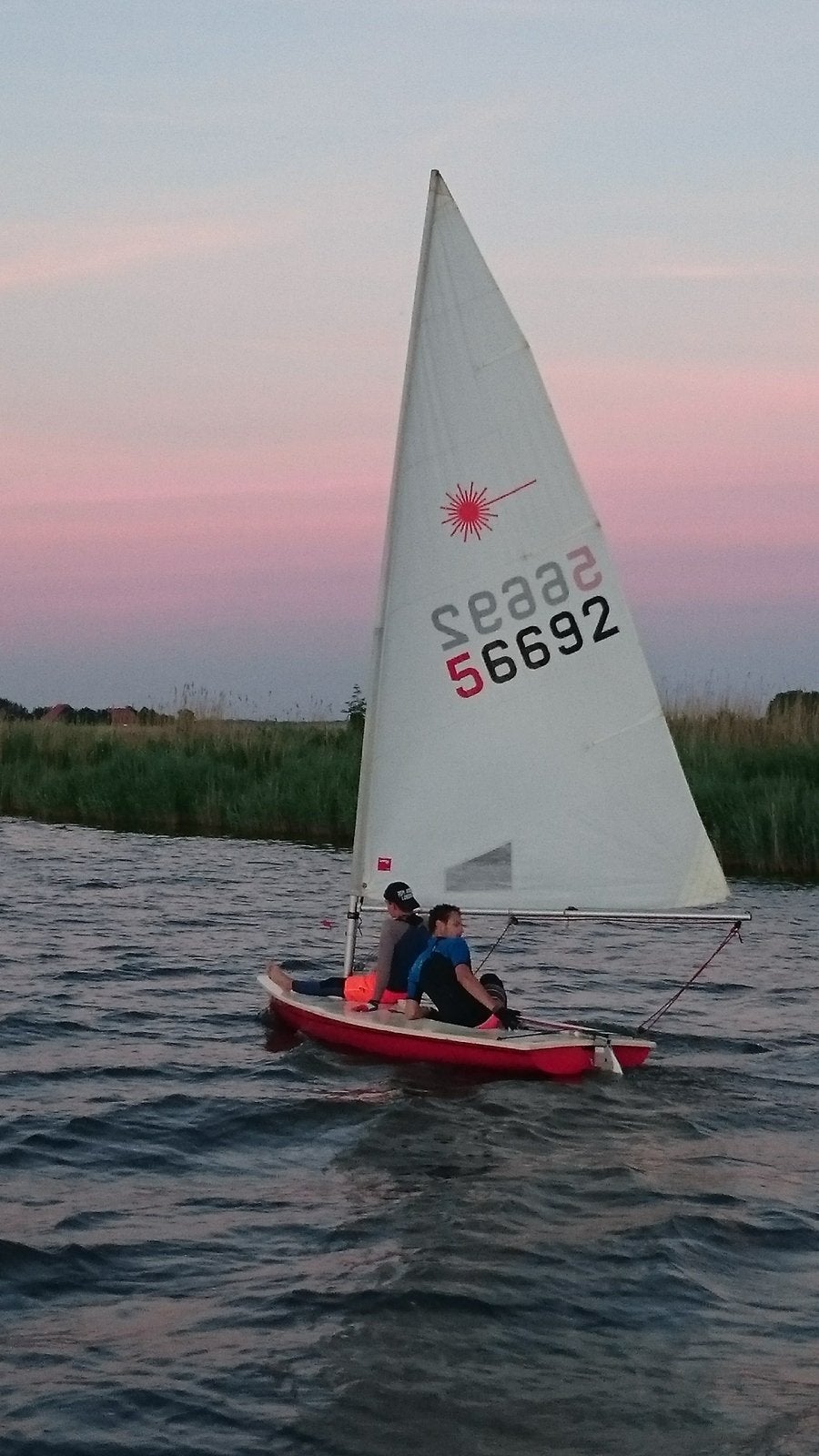 Laser zeilboot, Ophalen of Verzenden, Gebruikt
