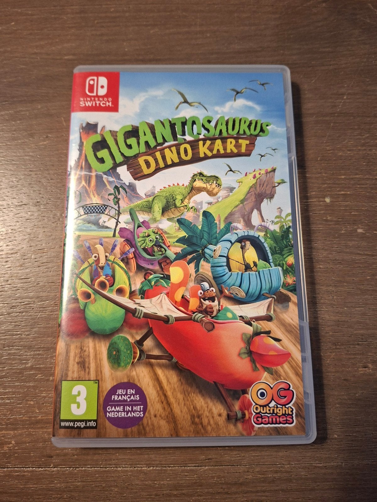 Gigantosaurus Dino Kart Nintendo Switch - Zeer goede staat, Racen en Vliegen, Ophalen of Verzenden, Zo goed als nieuw, 3 spelers of meer