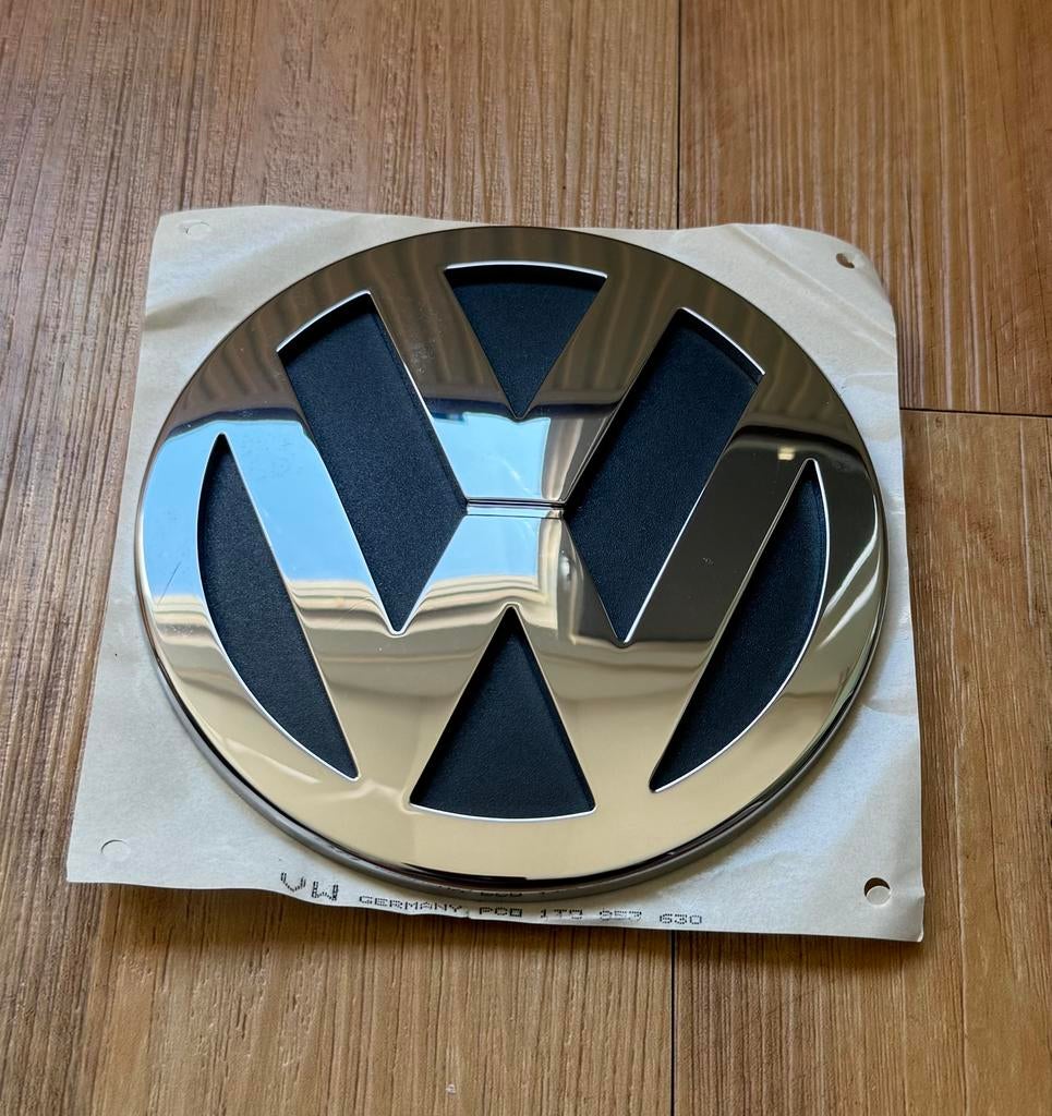 Volkswagen VW emblem met doorsnee van 12 cm, Ophalen of Verzenden