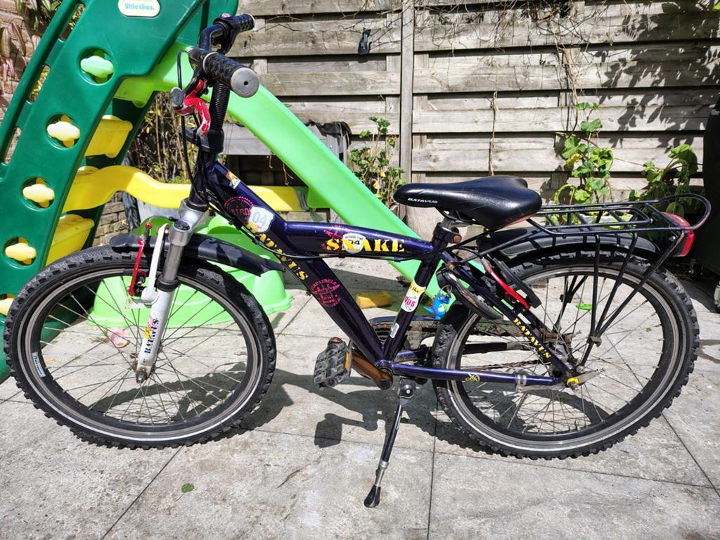 Batavus Snake 24 inch "Airpatrol hurricane", Fietsen en Brommers, Fietsen | Jongens, Ophalen, Velgrem, Versnellingen, Batavus snake