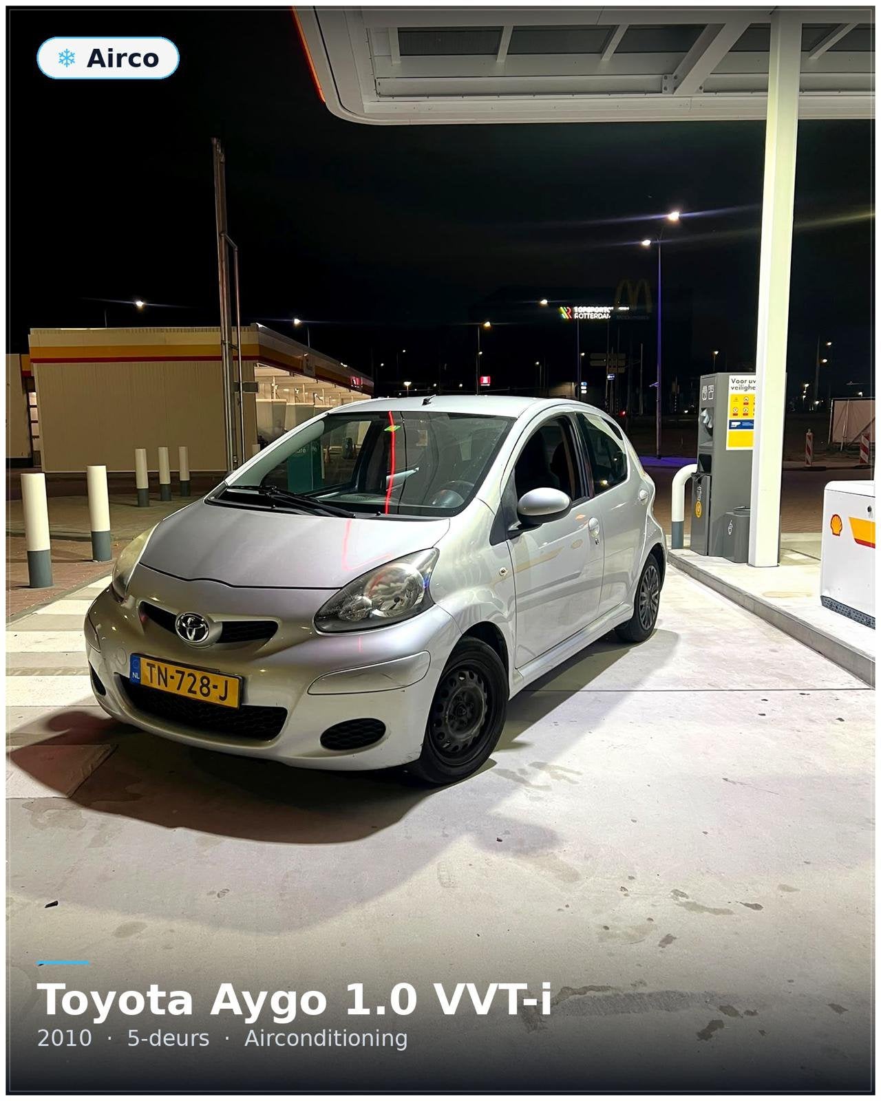 Toyota Aygo 1.0 12V Vvt-i 5DRS 2010 Grijs