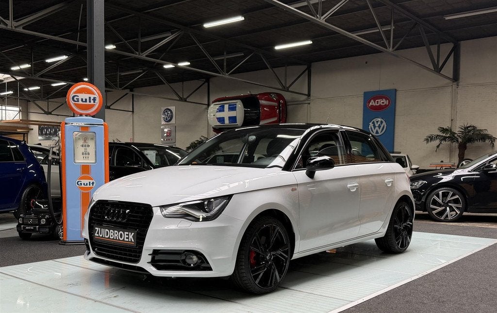 Audi A1 1.4 TFSI Automaat! Clima! Uniek! (bj 2014), Auto's, Automaat, 4 cilinders, 1290 kg, Wit