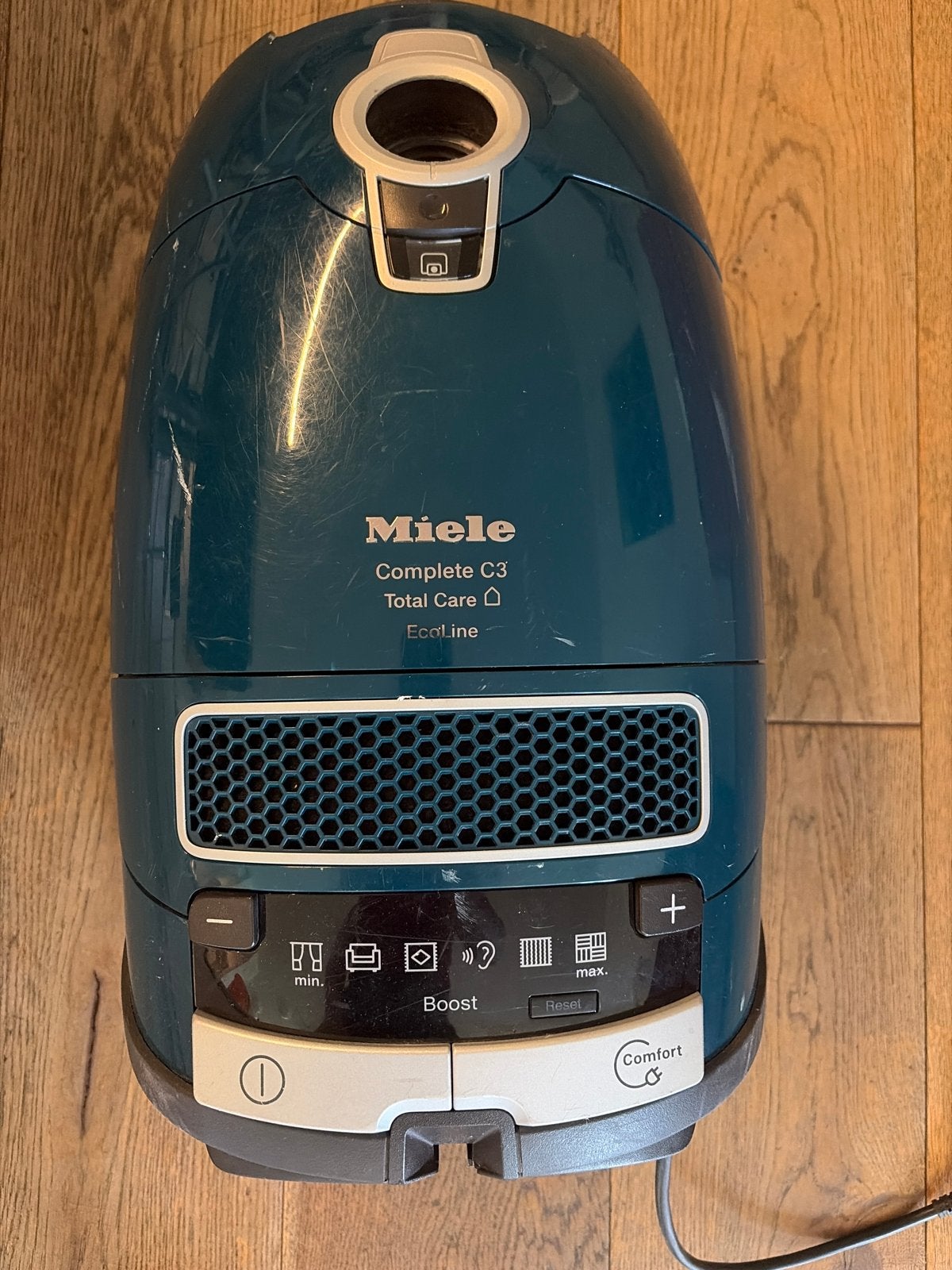 Miele Complete C3 Total Care EcoLine stofzuiger, schade, Stofzak, Gebruikt, Verzenden, Miele