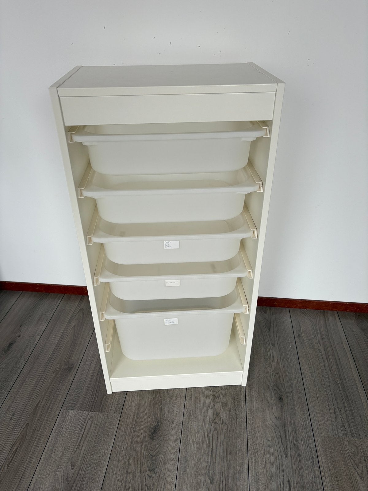 Ikea Trofast opbergcombinatie met bakken, Ophalen, Minder dan 50 cm, Gebruikt, 5 laden of meer