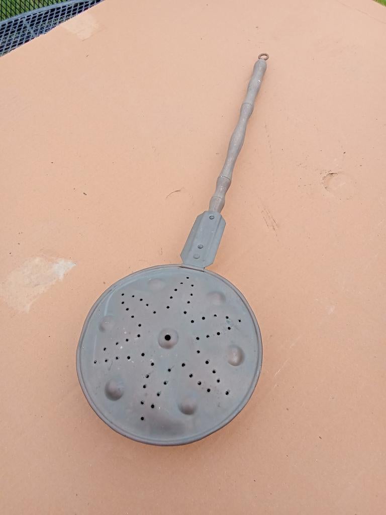 Oude koperen bedpan, Antiek en Kunst, Ophalen of Verzenden