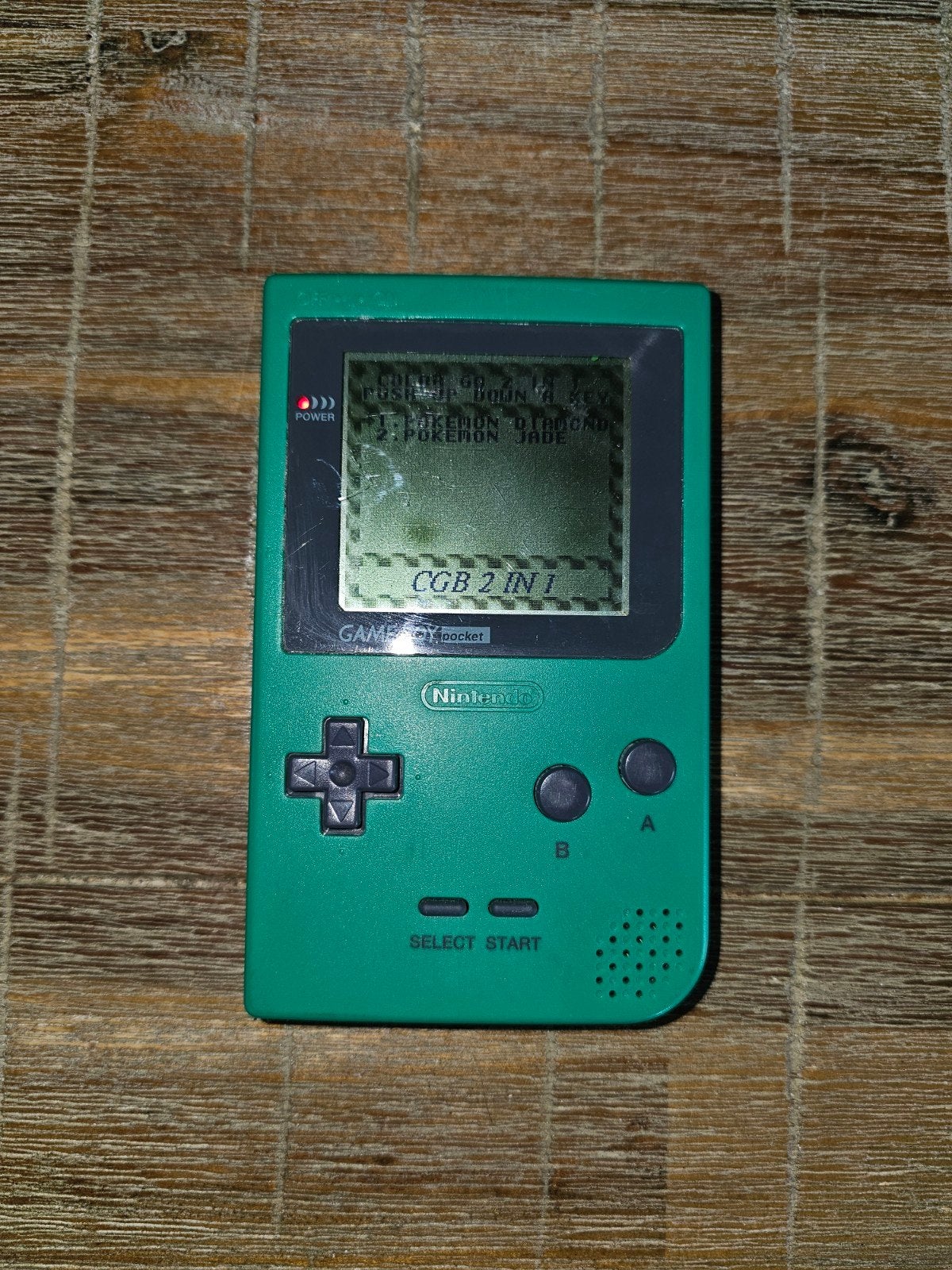 Game Boy Pocket met Pokémon Diamond & Jade 2-in-1, Gebruikt, 1 speler, Ophalen of Verzenden, Role Playing Game (Rpg)