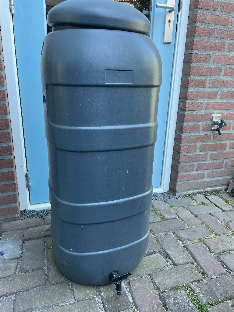 Regenton, Ophalen, Kunststof, Gebruikt, Met kraantje
