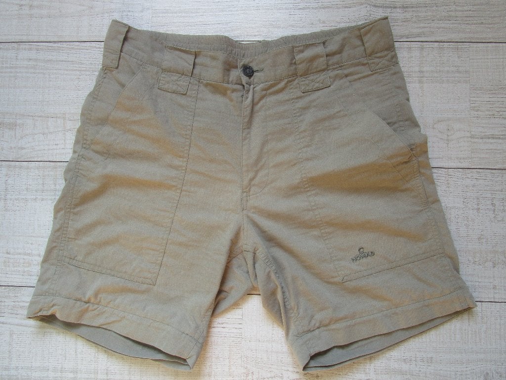 Korte broek NOMAD mt   50 M. zandkleurig, Beige, Zo goed als nieuw, NOMAD, Verzenden