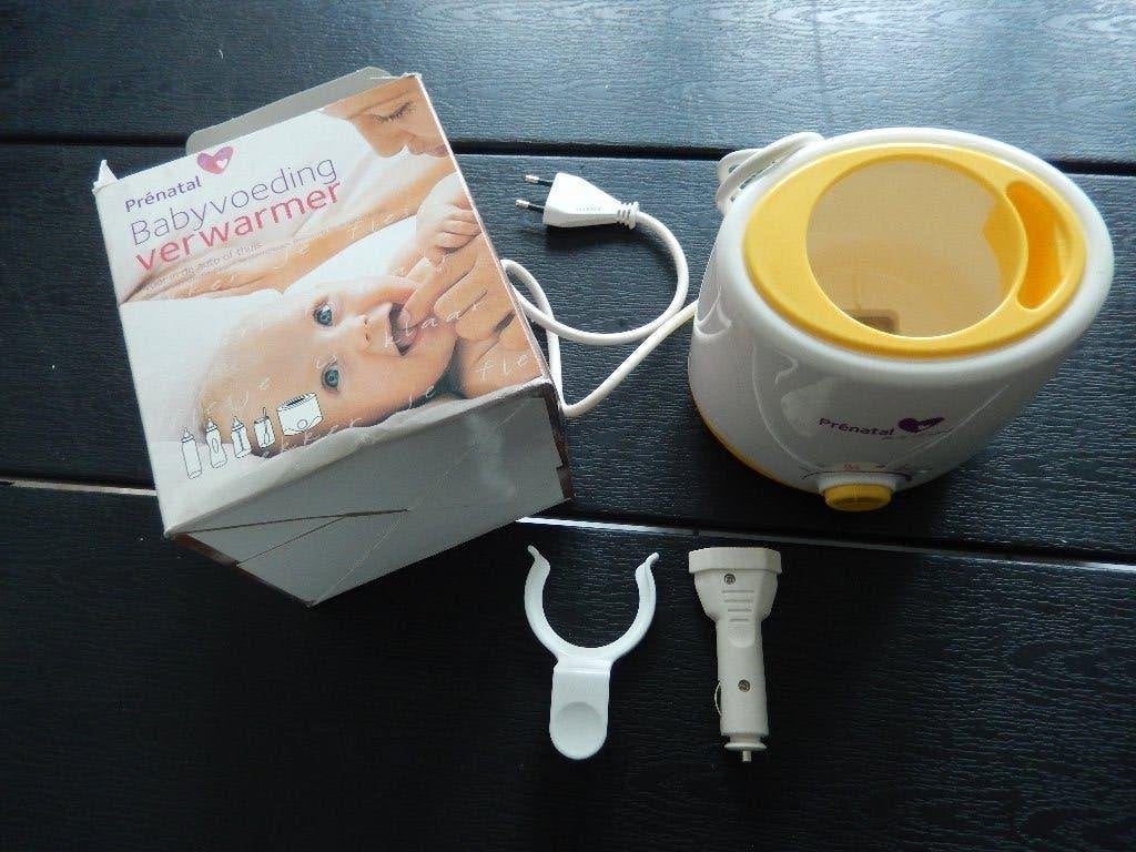 Babyvoeding warmer van prenatal met autostekker, Ophalen, Zo goed als nieuw, Flessen- of potjesverwarmer