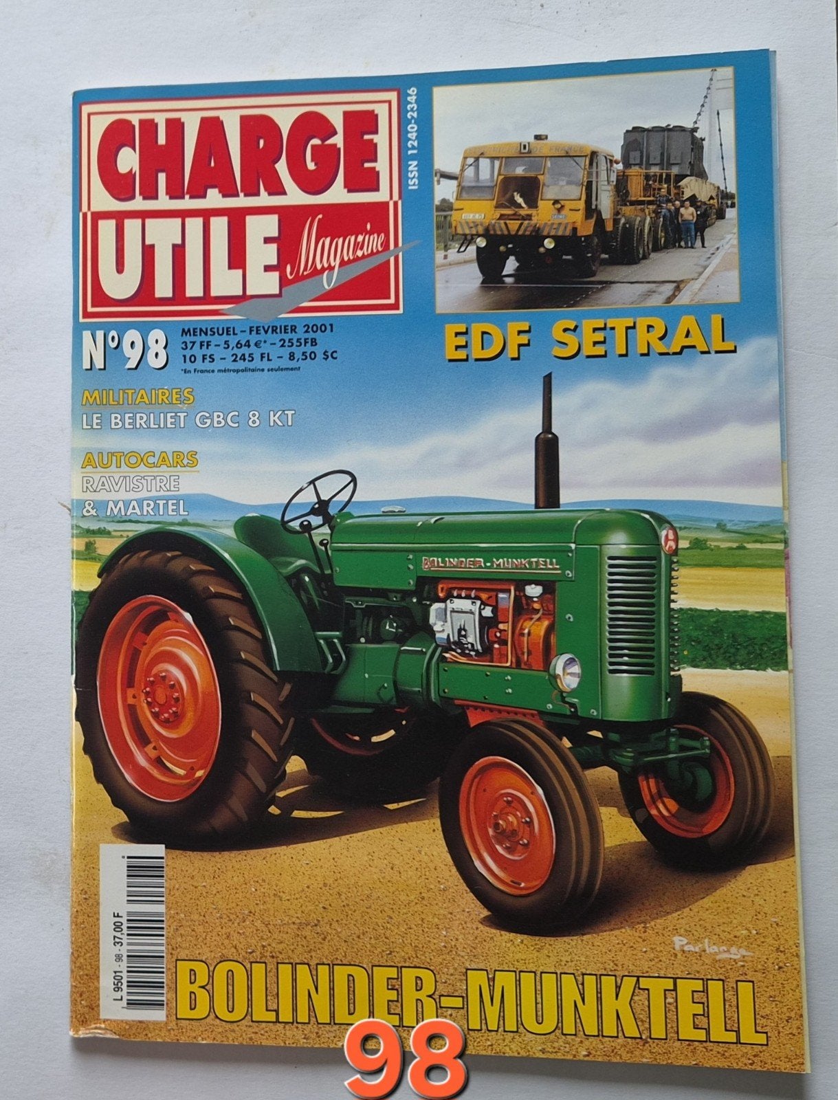 Charge Utile Magazine N98 - Februari 2001, Ophalen of Verzenden, Gelezen, Algemeen