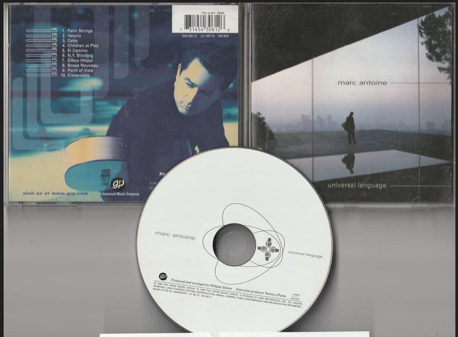 Marc Antoine - Universal Language, Ophalen of Verzenden, Zo goed als nieuw