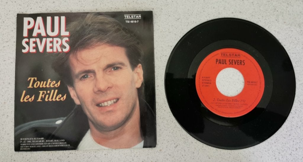 Single Paul Severs - Zeg 'ns meisje, Ophalen of Verzenden, Gebruikt, Overige formaten, Levenslied of Smartlap