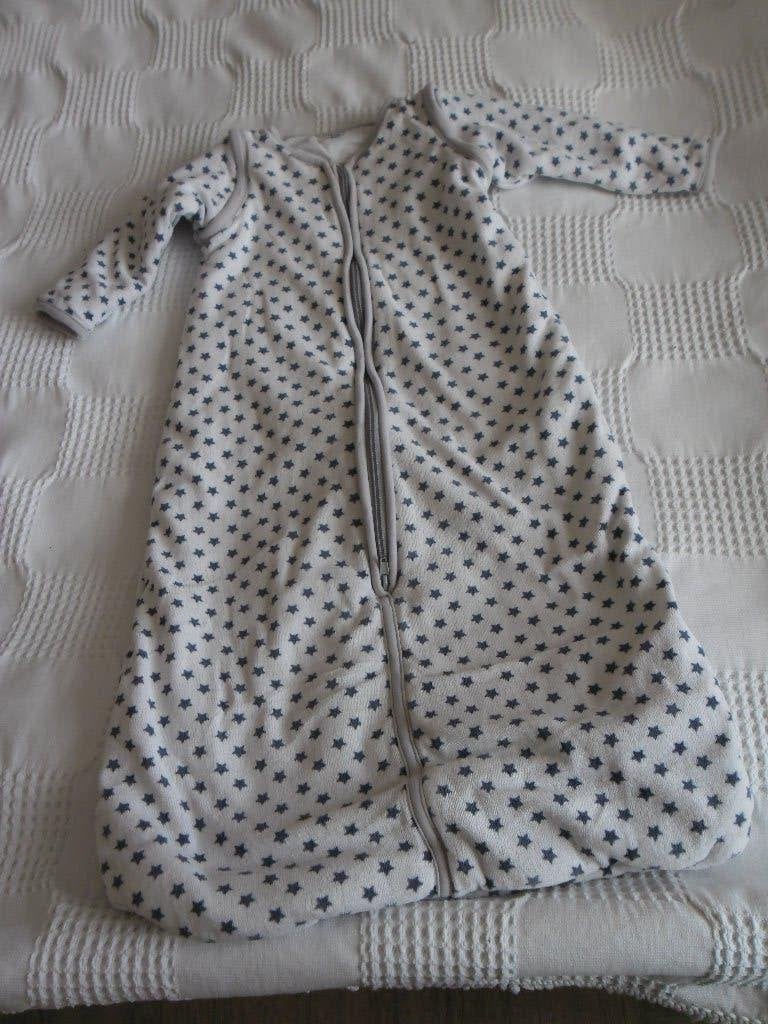 z.g.a.n. baby slaapzak 68-80 cm, Kinderen en Baby's, Ophalen of Verzenden, Slaapzak, Wit, Hema