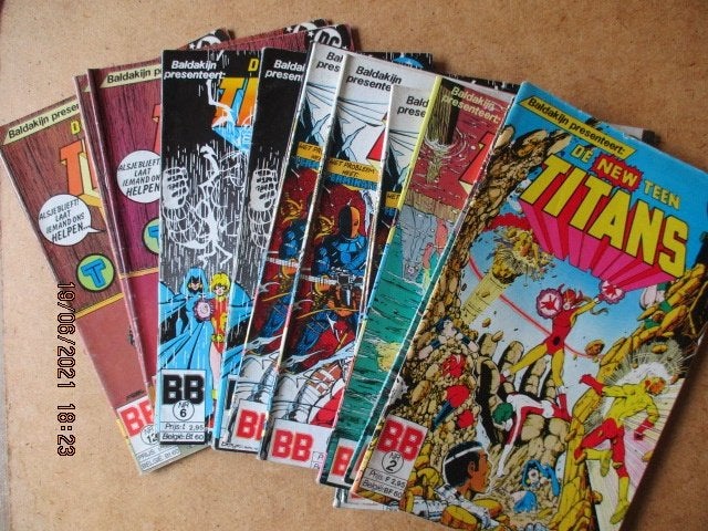 adv4463 new teen titans, Eén comic, Ophalen, Gelezen, Overige gebieden