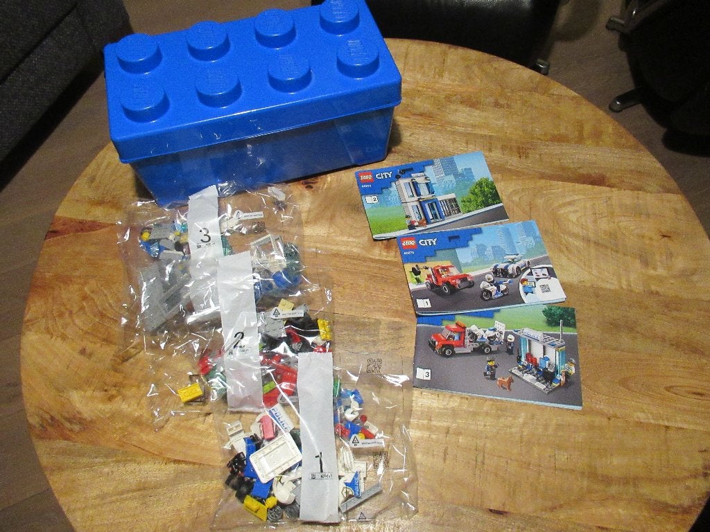 NIEUWE LEGO City Politie in Opbergdoos No. 60270 (Nieuw), Lego, Nieuw, Ophalen of Verzenden, Complete set