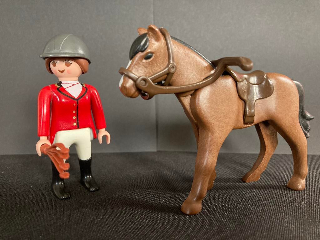 Playmobil amazone te paard., Ophalen of Verzenden, Zo goed als nieuw