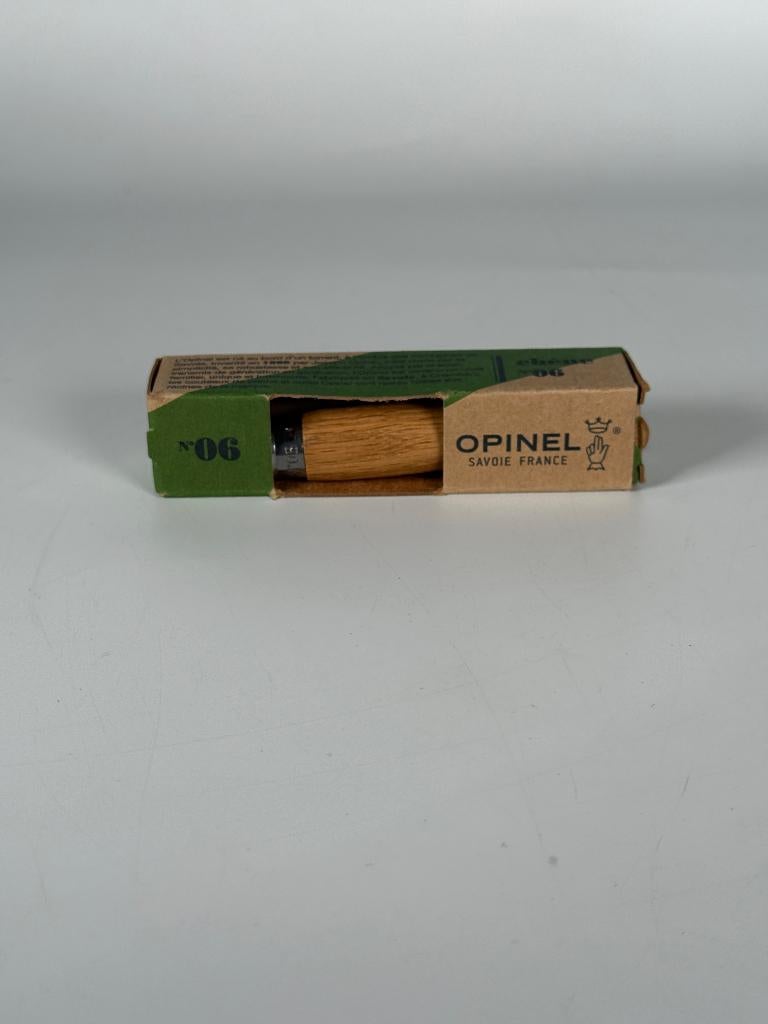 Opinel No.06 Folding Knife (Oak & Stainless Steel), Verzenden, Nieuw