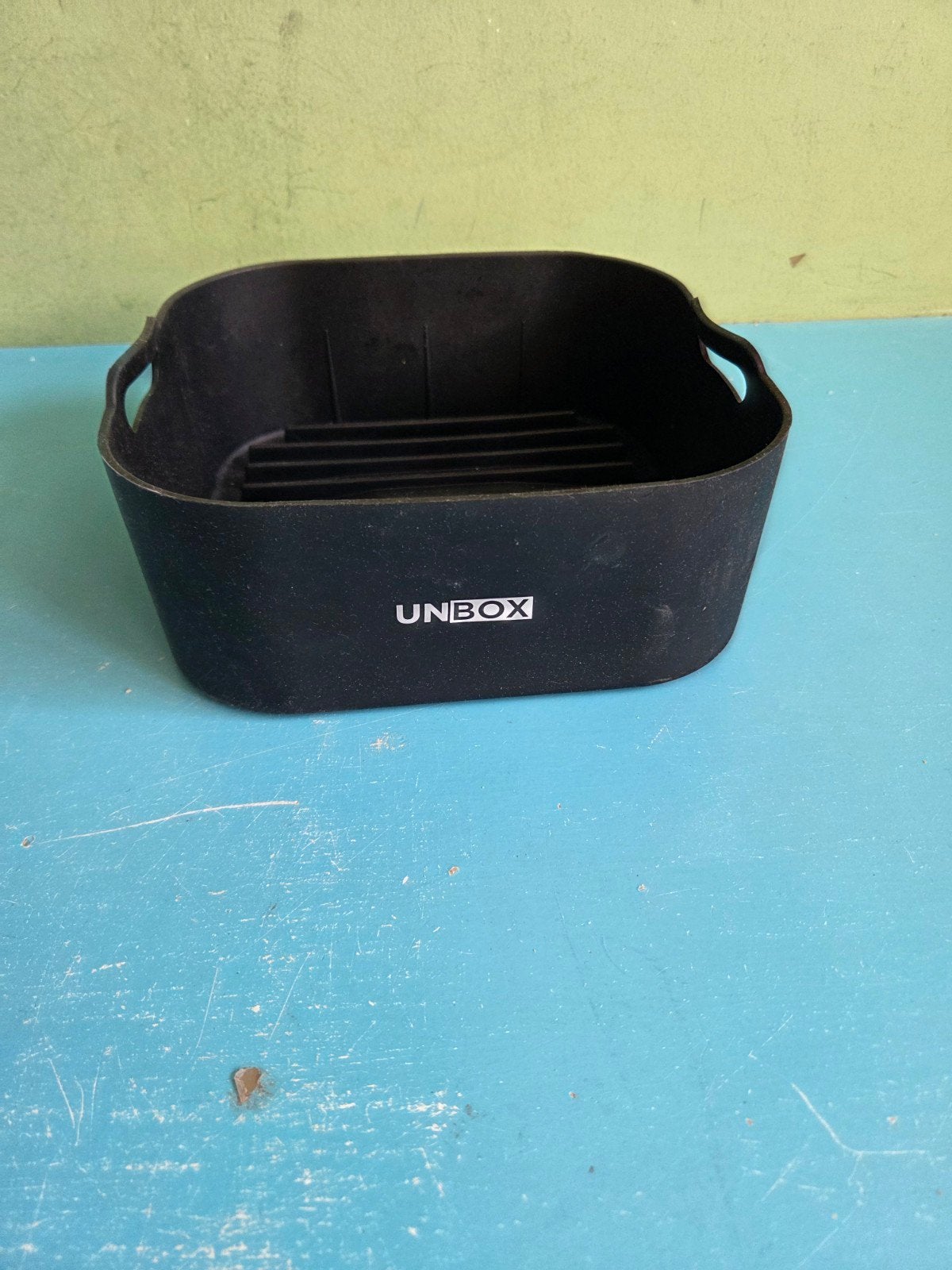UNBOX Airfryer siliconen bakvorm - Zwart, Ophalen of Verzenden, Nieuw