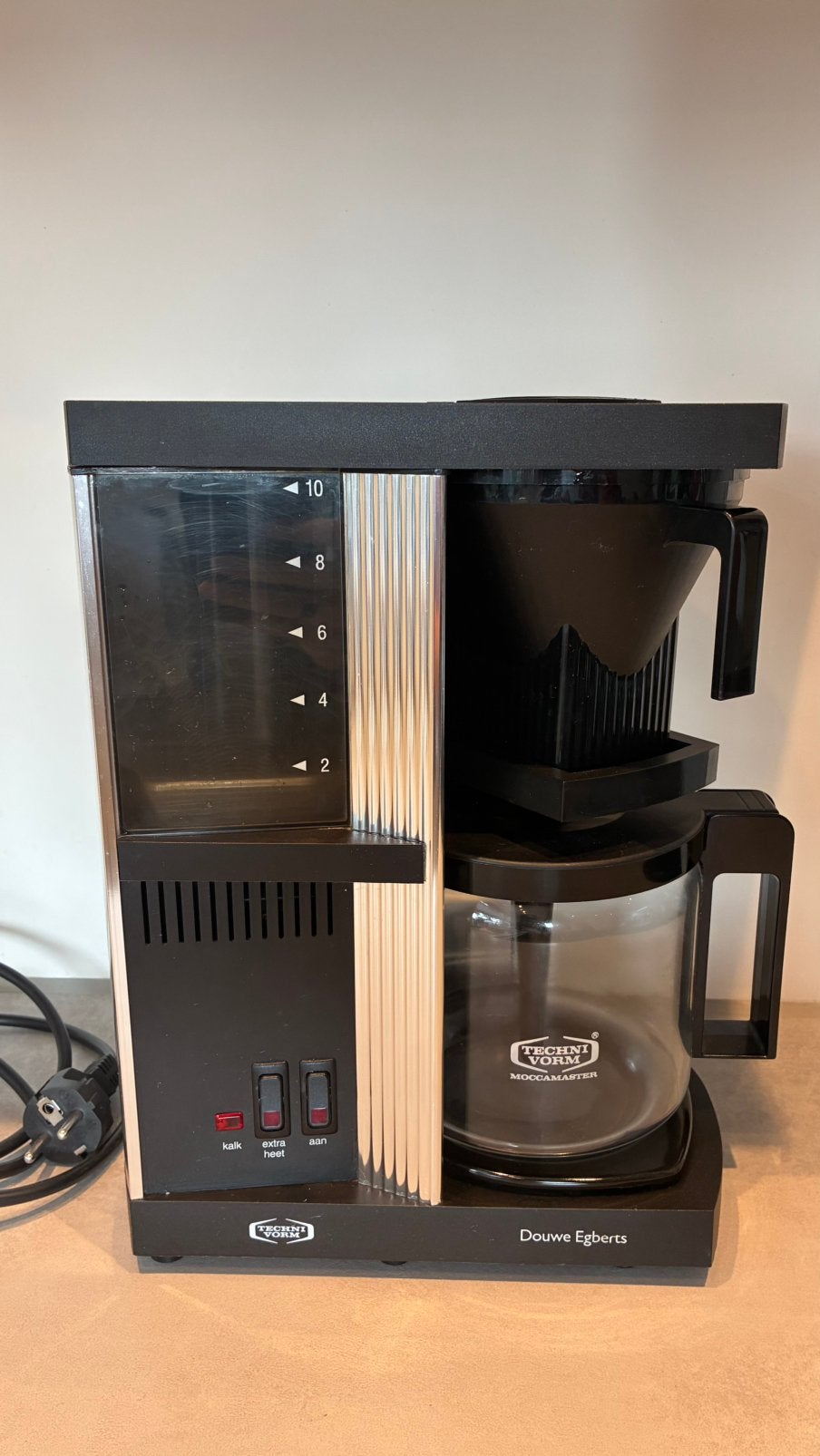 Vintage - Technivorm Moccamaster GCS Douwe Egberts 1997 ️, Ophalen, Gebruikt, 10 kopjes of meer, Koffiemachine