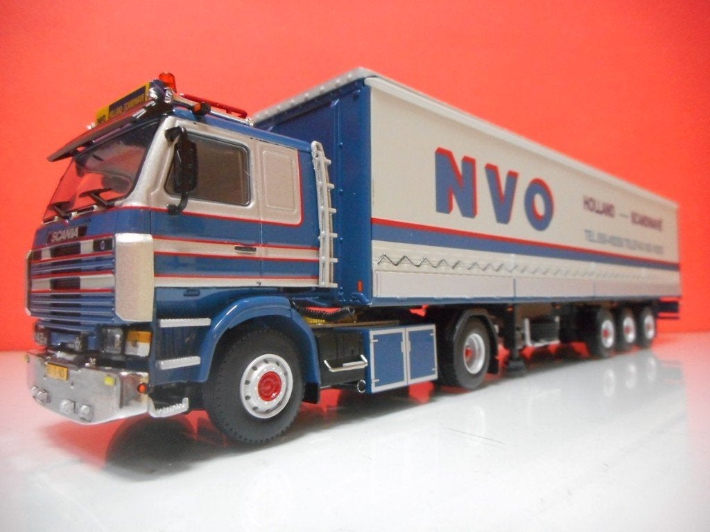 WSI SCANIA 2 SERIE B.W. SLIK TRANSPORT 01-4999, Ophalen of Verzenden, Nieuw, Bus of Vrachtwagen, Wsi