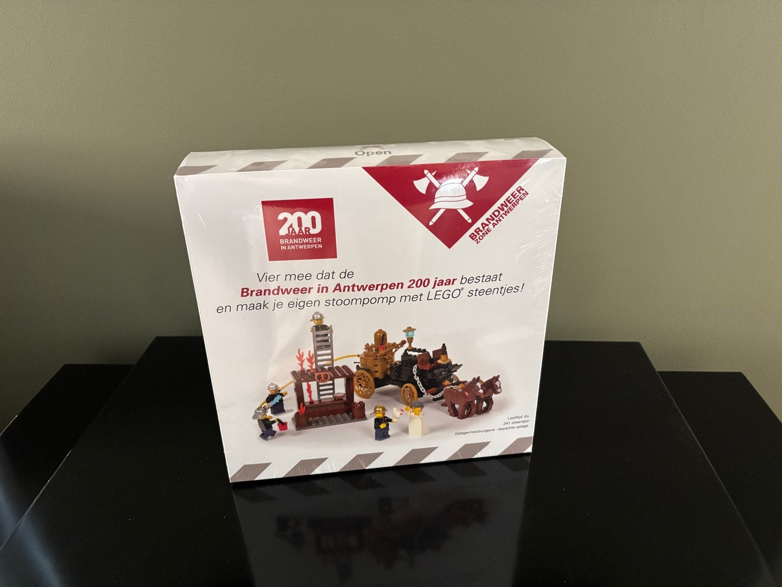 LEGO Brandweer Antwerpen 200 jaar stoompomp set, Ophalen of Verzenden, Nieuw
