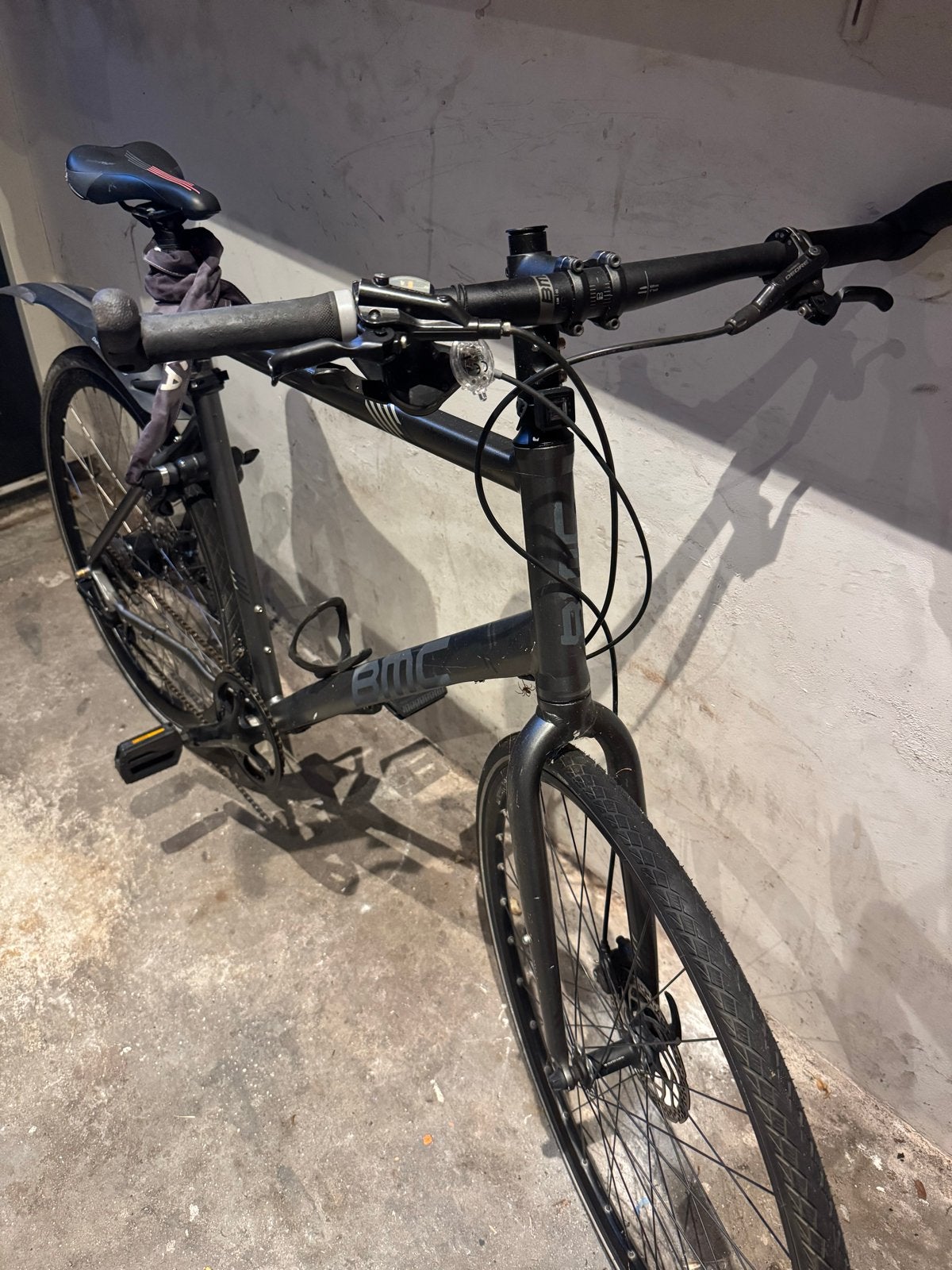 BMC Fiets -met schijfremmen, Versnellingen, Zo goed als nieuw, Schijfrem, 53 tot 57 cm