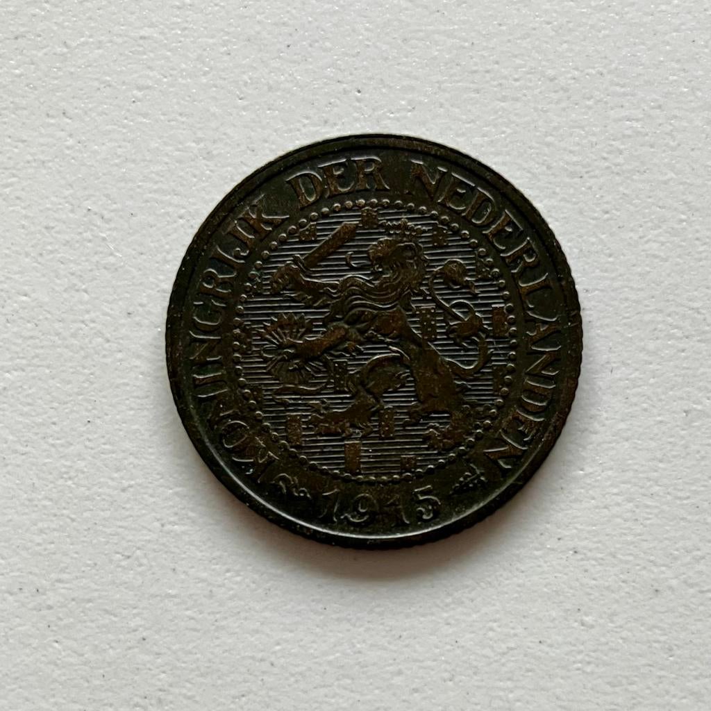 Mooie 2,5 cent 1915 in Pr, Verzenden, Koningin Wilhelmina, 1 cent