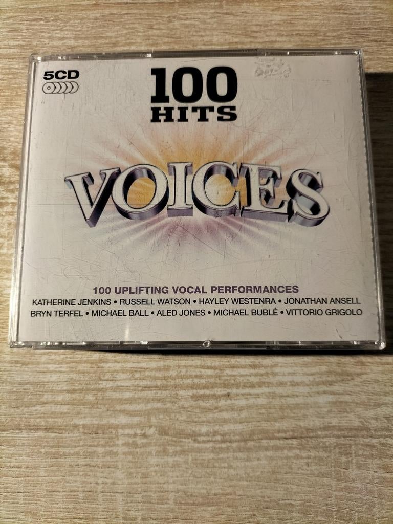 100 hits voices 5 cd box, Ophalen of Verzenden, Pop