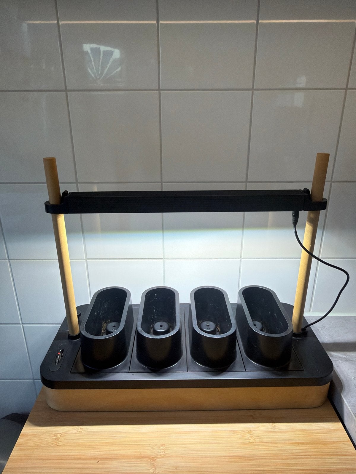 Aux mini smart kweekkast met LED-groeilamp, Tuin en Terras, Ophalen, Gebruikt, Kweekkast