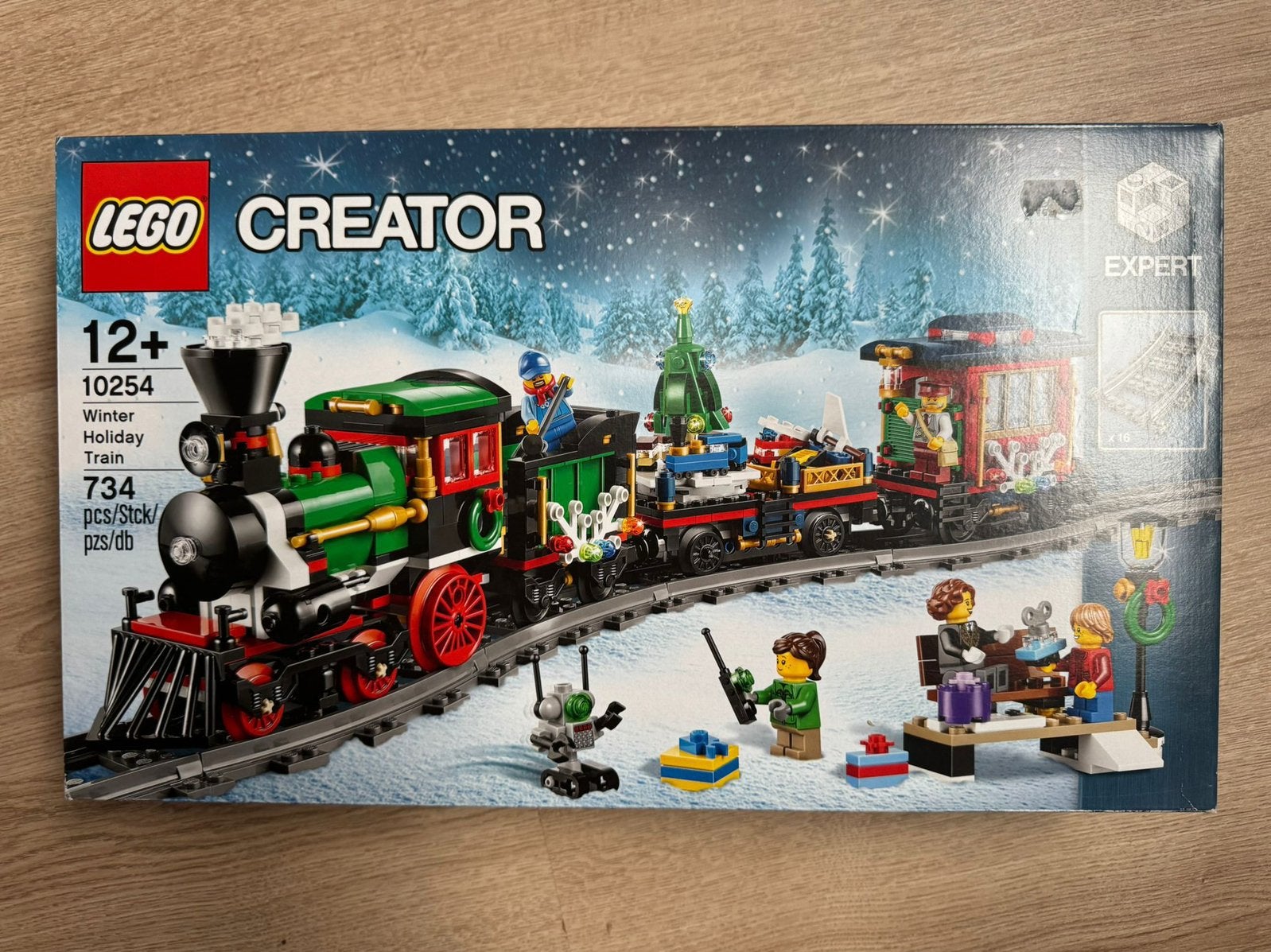 Lego 10254 Winter Holiday Train, Kinderen en Baby's, Speelgoed | Duplo en Lego, Ophalen of Verzenden, Nieuw