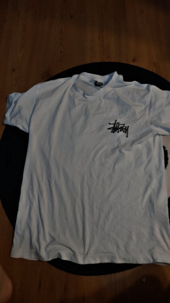 Stussy shirt, Wit, Stussy, Ophalen of Verzenden, Zo goed als nieuw