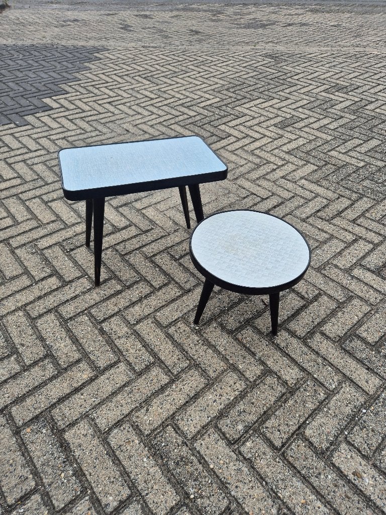 2 vintage plantentafels, Ophalen of Verzenden