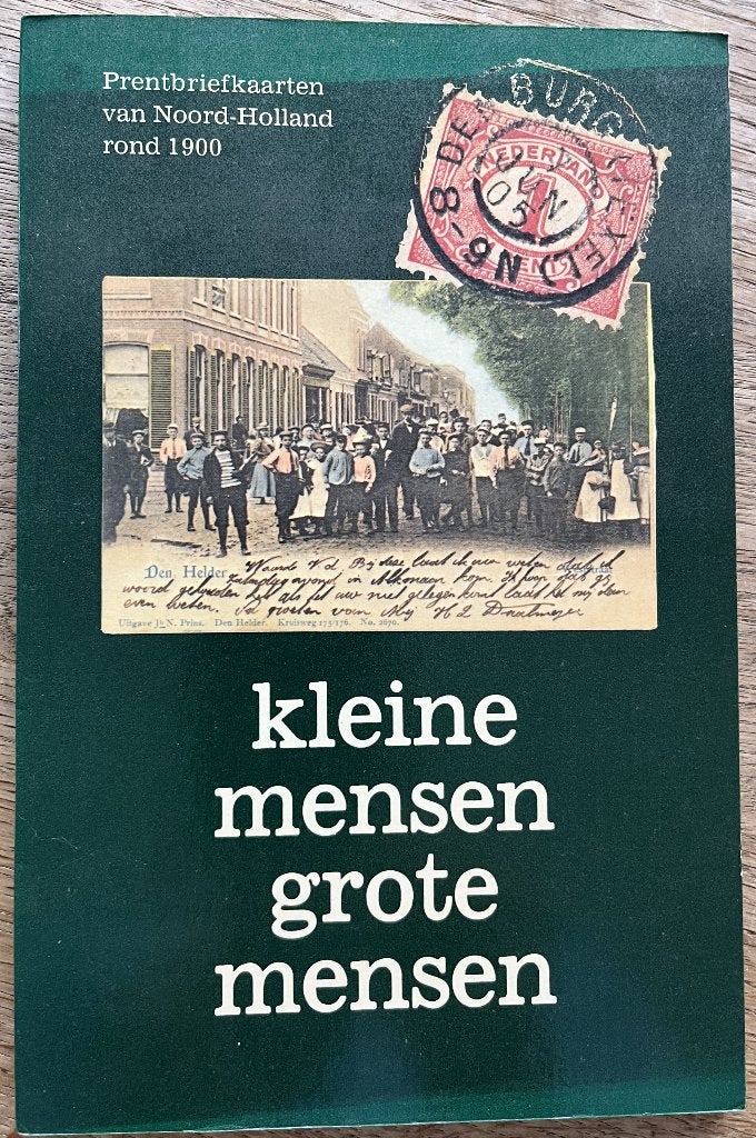 Prentbriefkaarten van Noord-Holland rond 1900, Ophalen of Verzenden, 20e eeuw of later, Gelezen