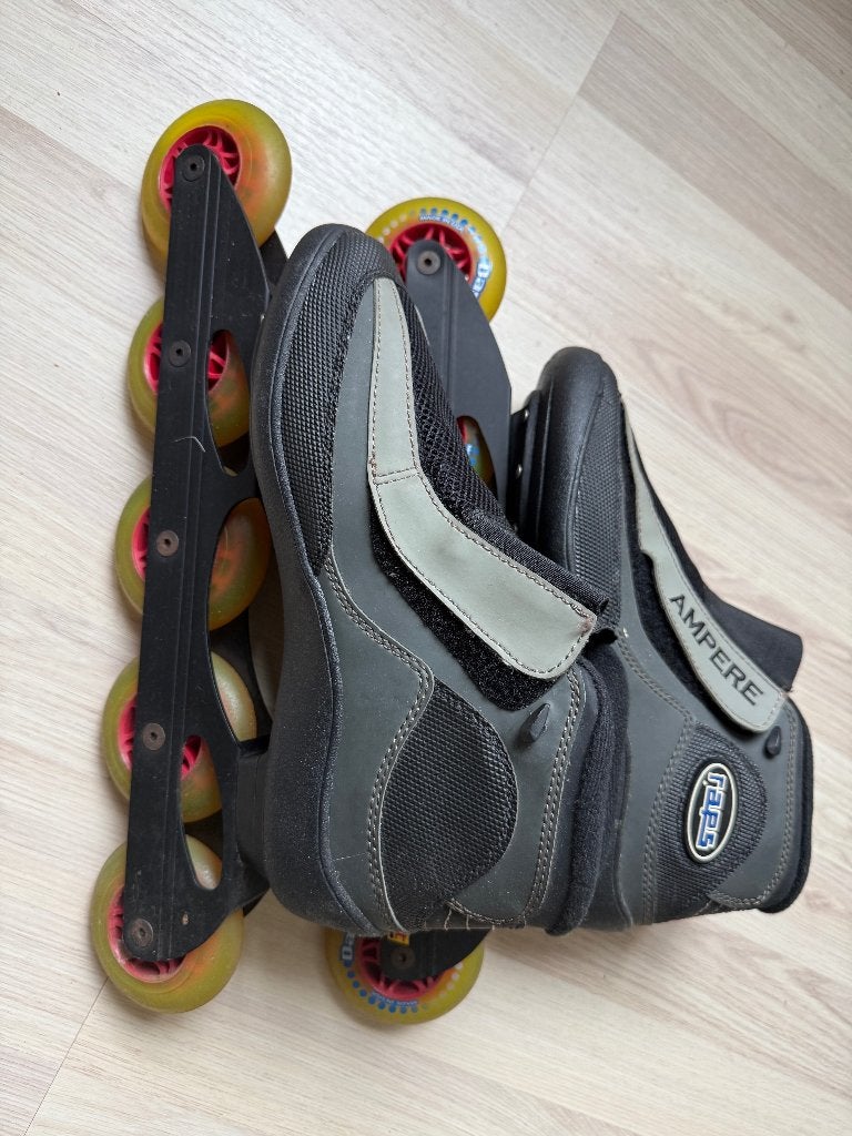 Raps Ampere skeelers maat 42 - zo goed als nieuw, Overige merken, Inline skates 5 wielen, Ophalen of Verzenden, Zo goed als nieuw