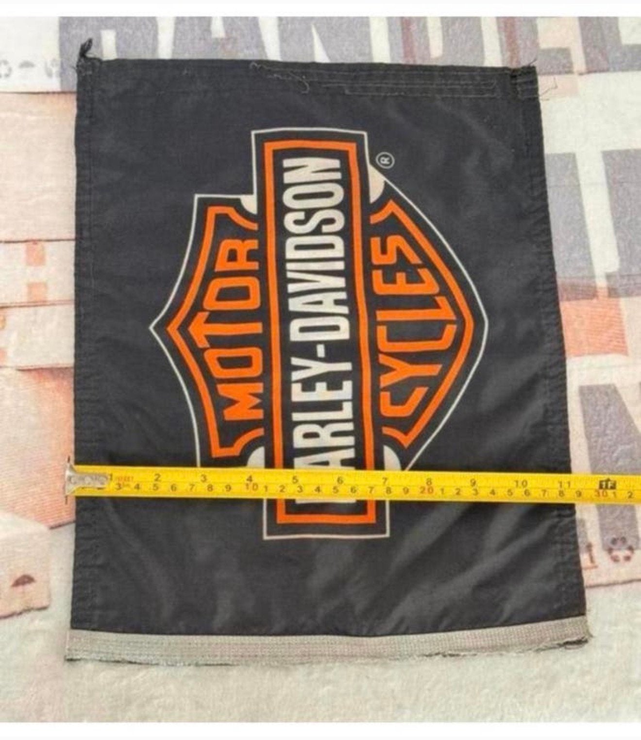 Vlag Motor Harley Davidson Cycles vintage dubbelzijdig flag, Diversen, Ophalen of Verzenden, Zo goed als nieuw, H, H