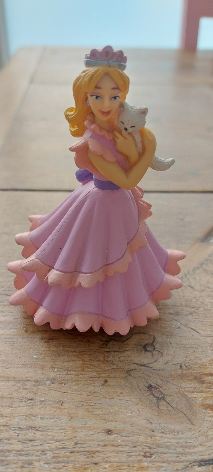 Papo Prinses met Katje Beeldje - 2013 Collectie, Ophalen of Verzenden, Gebruikt