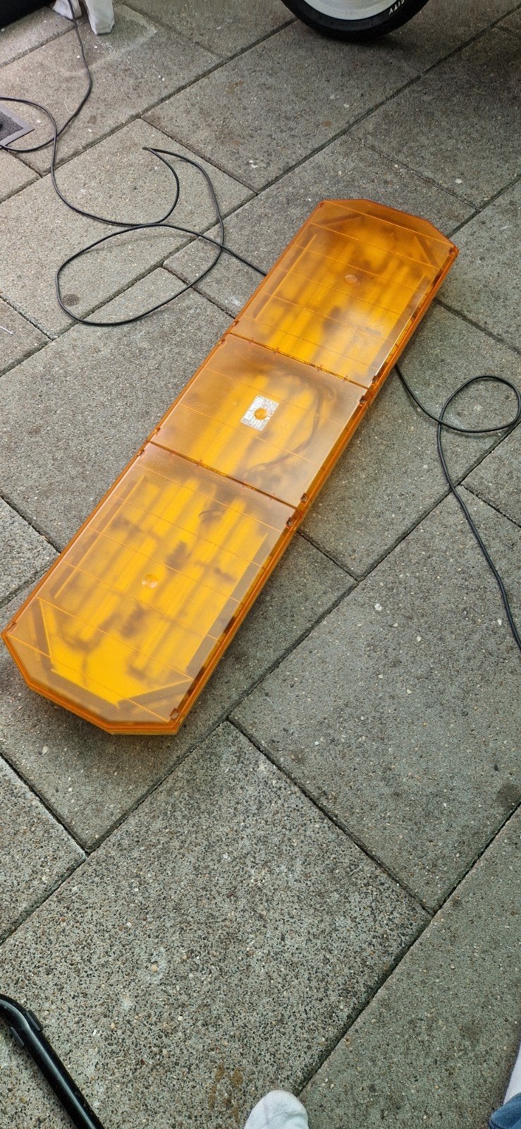 Marelko LED Zwaailicht 120cm Oranje Knipper Remlicht, Auto-onderdelen, Verlichting, Ophalen of Verzenden, Gebruikt, Universele onderdelen