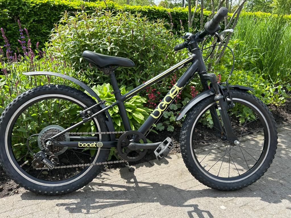 Z.G.A.N. Bikefun Beast - Zwart - mountainbike 20inch MTB 20, Fietsen en Brommers, Fietsen | Jongens, Ophalen, Zo goed als nieuw
