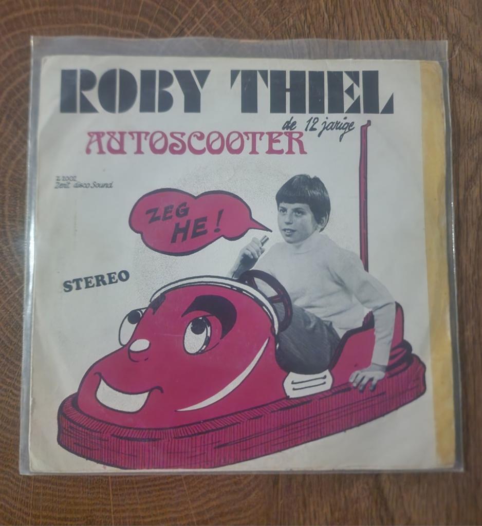 Roby Thiel - Autoscooter (de 12 jarige) - Single Vinyl, Gebruikt, 7 inch, Single, Ophalen of Verzenden
