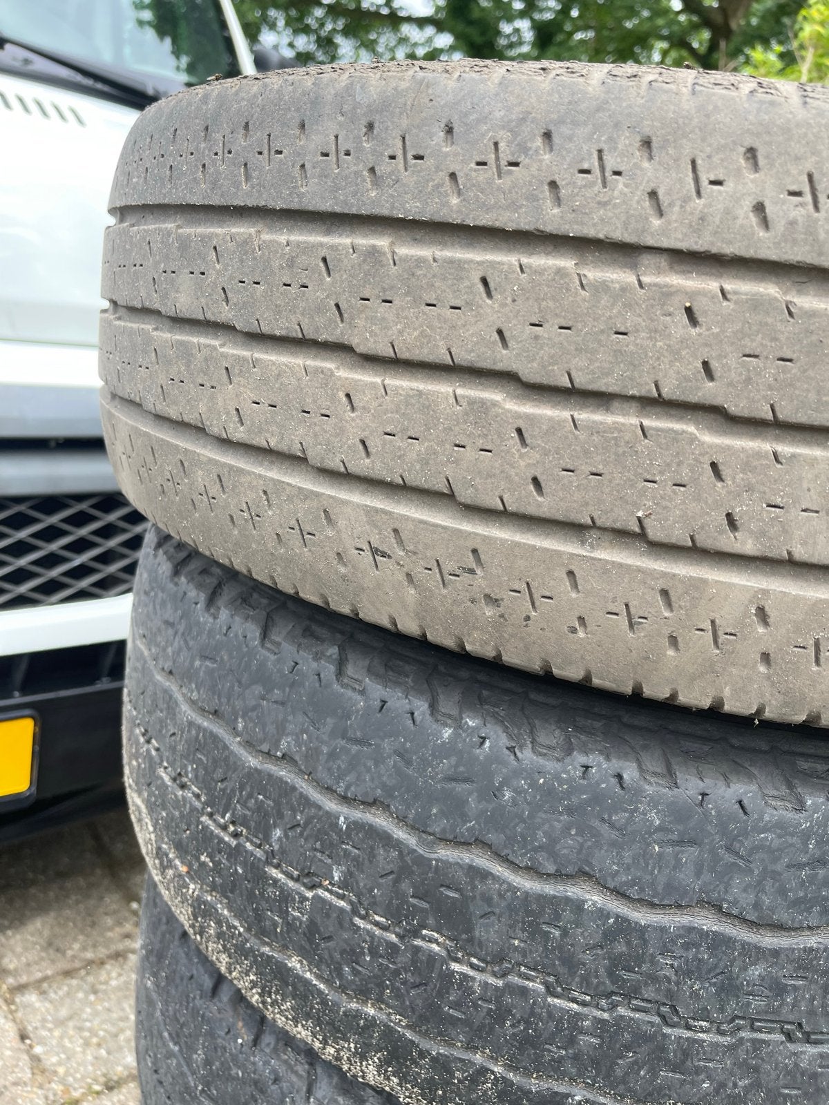 Gebruikte banden voor bestelwagen citroen jumper fiat ducato, Ophalen of Verzenden