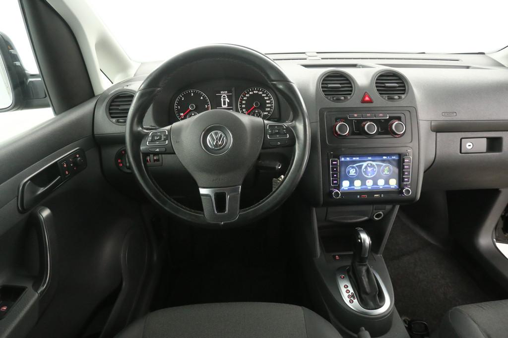 Volkswagen Caddy Maxi 1.6 TDI 102PK L2 | Marge | Aut. | Airc, Auto's, Euro 5, Stof, Gebruikt, 4 cilinders