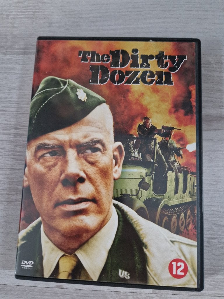 DVD The Dirty Dozen - Lee Marvin/Ernest Borgnine, Ophalen, Engels, Nederlands, Zo goed als nieuw