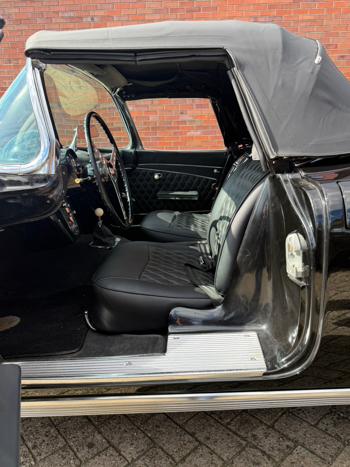 Corvette C1 Tuxedo Black Convertible 1962, foto 9