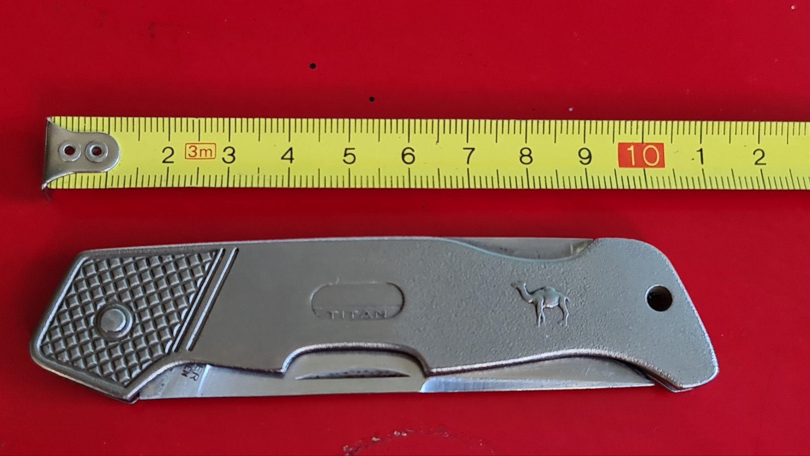 Böker Solingen Titan zakmes met Camel logo, Ophalen of Verzenden
